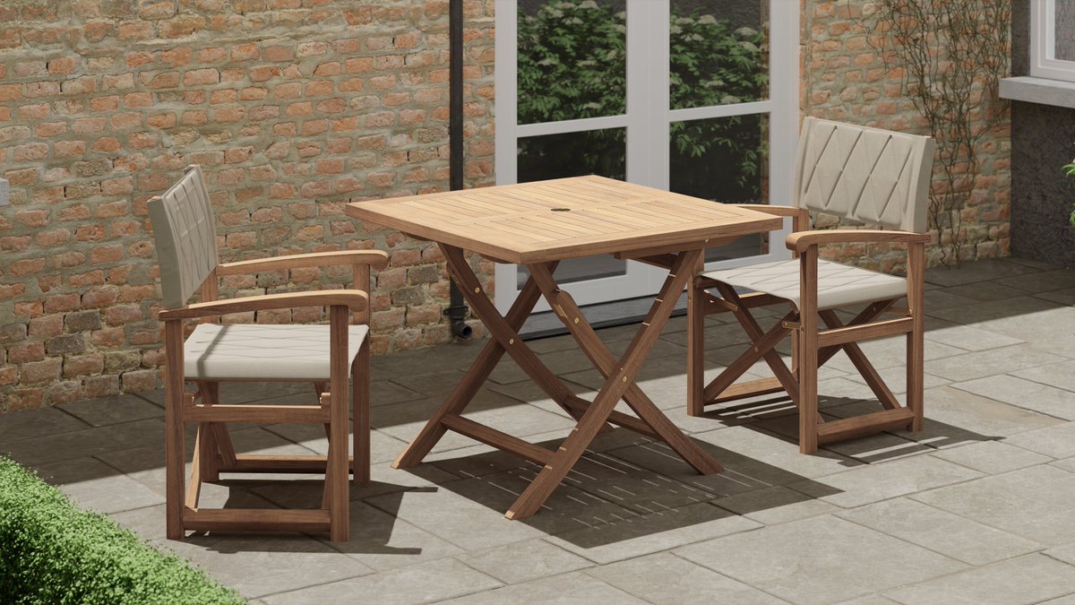 Our folding director's chair - giving you comfort whilst eating al fresco 

chic-teak.co.uk/products/garde…

#gardenfurniture #teakfurniture #gardendecor #gardeninspiration #interiordecor