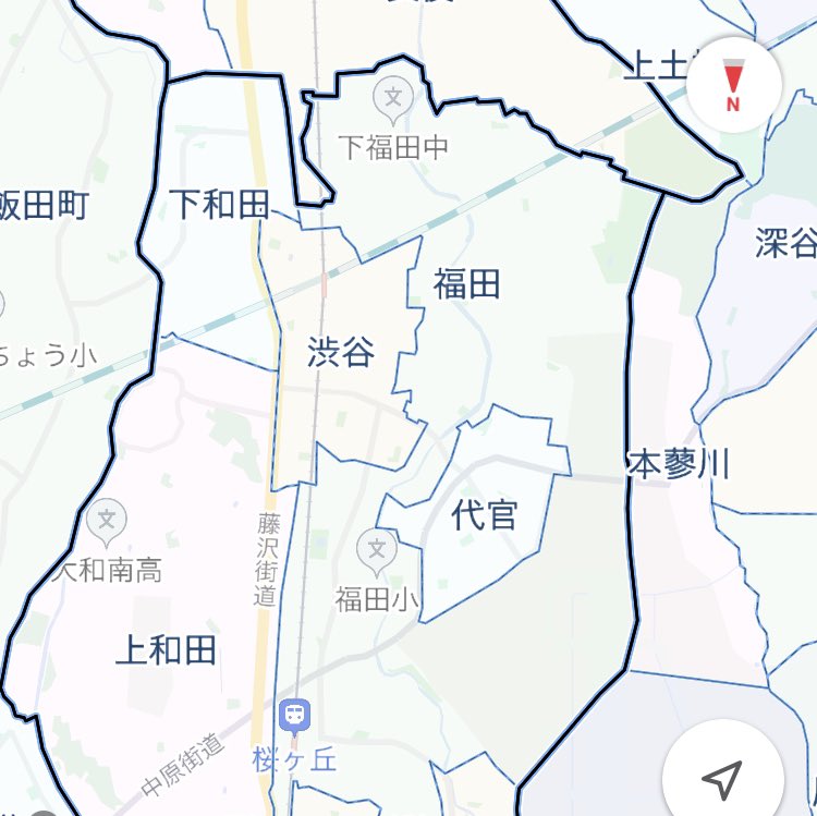 hirtejac0164's tweet photo. @GreaterKanagawa 渋谷と代官山の位置関係が東西逆転してる大和市 https://t.co/j64YDPhH85