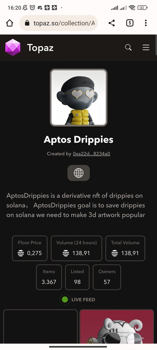 letsfreemint's tweet photo. 🚩🚩Be ware scammer @drippieverse not launch on aptos https://t.co/4hTASEeP3H
