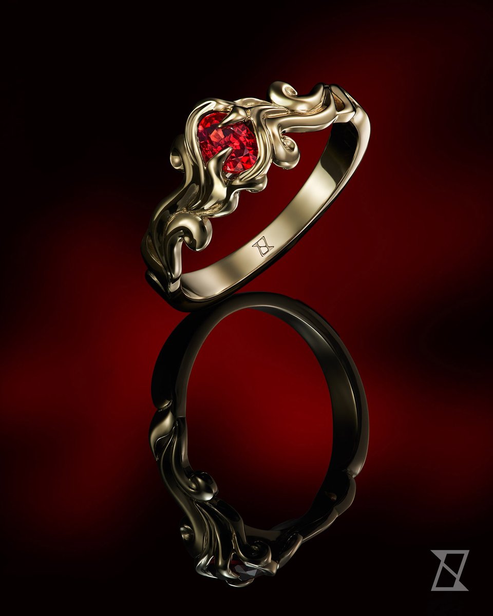 Jewellery_art's tweet image. Love is fire 🔥♥️🔥 #zielinskiart #bespokejeweller #rubyengagementring #rubyring #biżuterianazamówienie #pierscionekzareczynowy #rubin #rubyjewelry #luxurylovers #luksusowezakupy