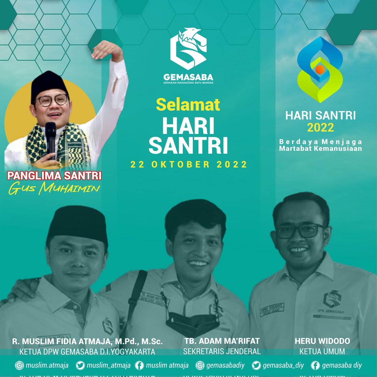 R. Muslim Atmaja, M.Sc., M.Pd., | Jogja tweet media