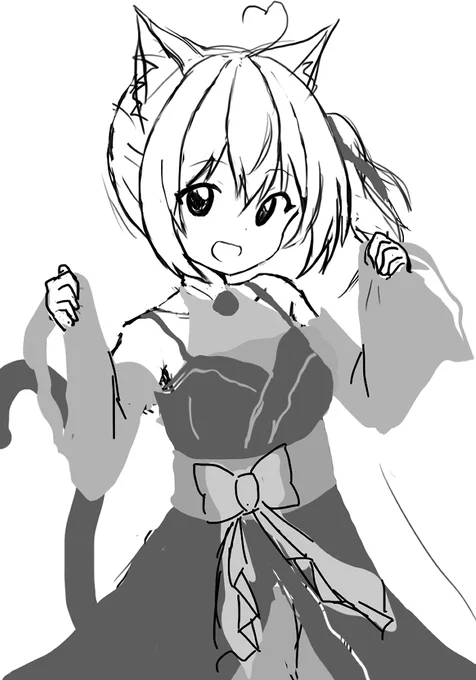 お次の下書きかいておりまっす(๑•ㅂ•)و✧ 
