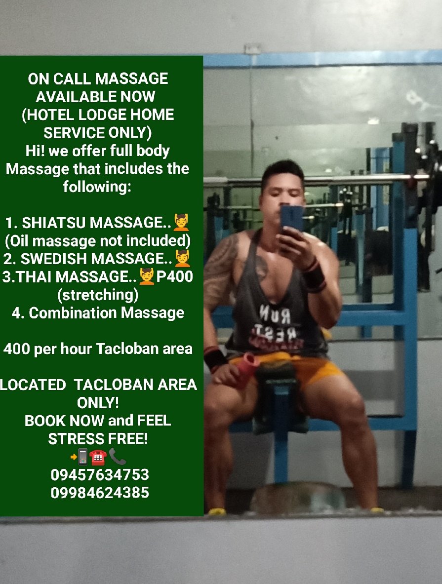 TACLOBAN MASAHISTA MASSEURS tweet media