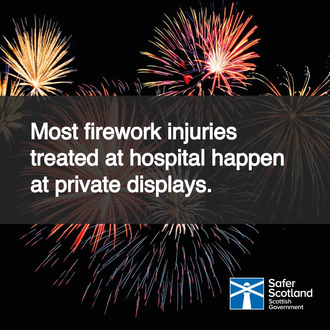 It's important to know how to enjoy fireworks safely. Find advice on how to keep your loved ones safe here: bit.ly/sfrs2022 #FireworkSafety