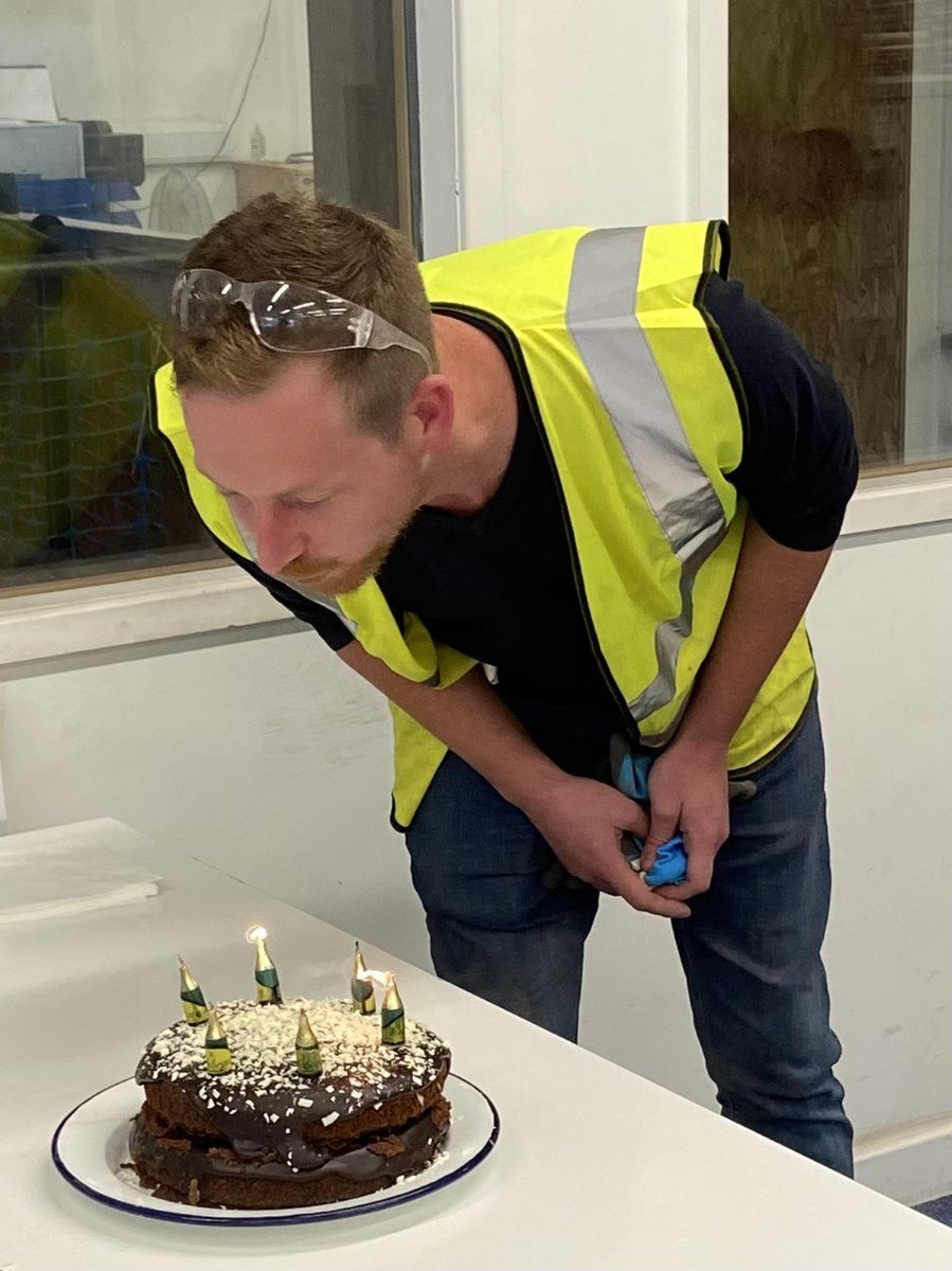 FabSpeedUK's tweet photo. Happy 40th to long-serving #FabSpeedUK employee Richard (Bobby) Debrow. “Mr Versatility” Bobby has grown with the business: starting on the shop floor, then in the office supporting sales; technical; and accounts. Thanks for all the hard work Bobby. #knowledge  #teamwork https://t.co/PYORWJBooV