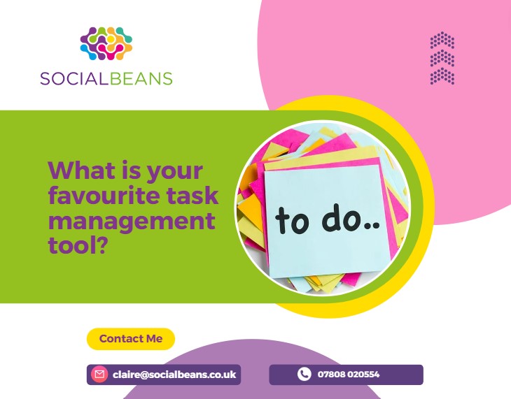 socialbeans1's tweet image. Following yesterday's post about my love for organisation at work, I thought it might be good to see what your favourite management tool is? I've used quite a few over the years but mine is Asana, what's yours?
#taskmanagement #taskmanagementtools #organisation #todolist