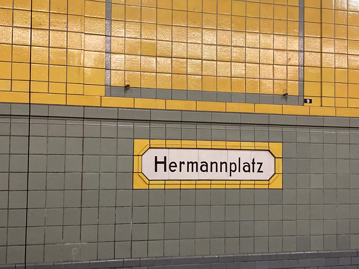 Berlin’s civic font game is very strong.