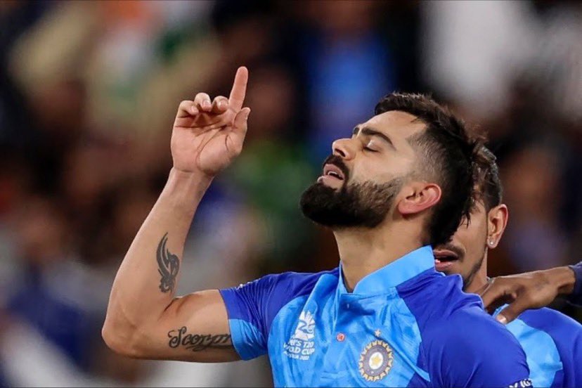 akki540's tweet photo. THE COMEBACK IS ALWAYS GREATER THAN THE SETBACK!

Thank you for all the lessons, Virat Kohli. You’re a champion, a legend! COMETH THE HOUR, COMETH THE MAN– I will never in my life forget those 2 sixes in the 19th over! 

Thank you for making it a very happy Diwali!

#viratkohli https://t.co/3U6tHUniy7
