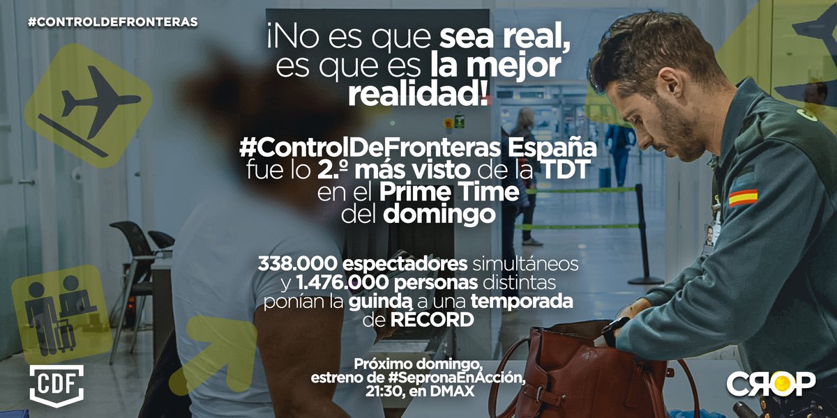 Control de Fronteras: España - Oficial tweet media
