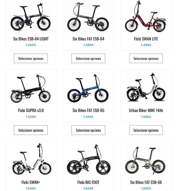 ¿Buscas una plegable eléctrica con la que moverte como pez en el agua entre el tráfico y que ocupe poco en casa? ¡La tenemos! Consulta toda nuestra oferta en ebikes plegables aquí: biobike.es/producto-categ…