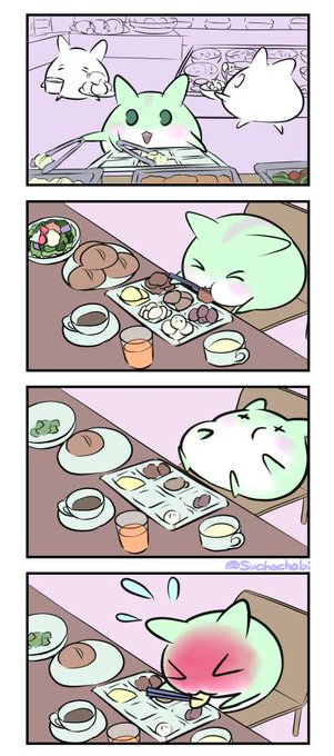 911日目 食べ放題で取り過ぎた料理を残さず食べる 