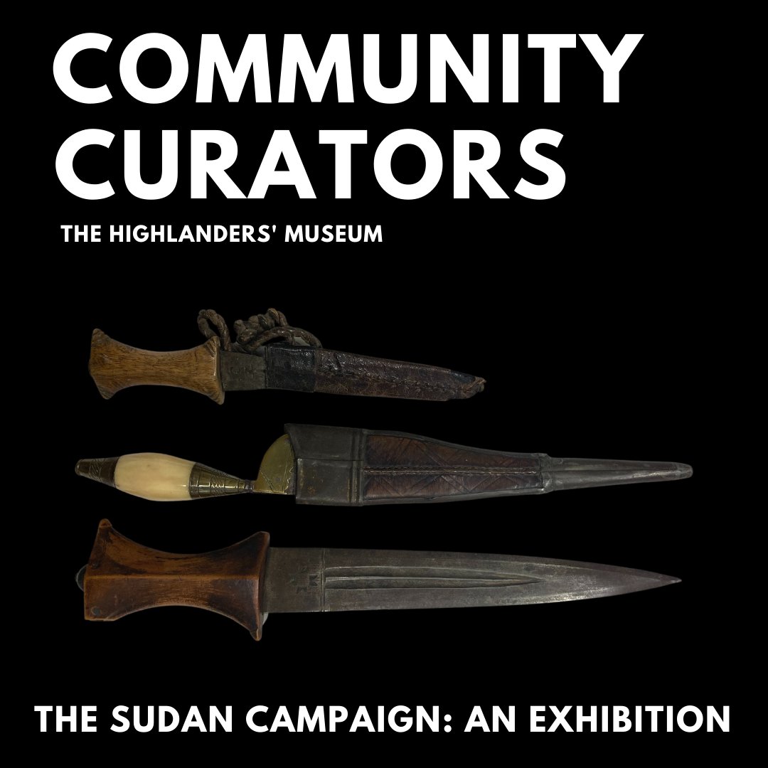 Do you want to contribute to an exhibition at The Highlanders' Museum?

We're looking for Community Curators to join us for a 6-week programme, helping us to reinterpret and decolonise objects in our collection from the Sudan Campaign. 

Find out more: thehighlandersmuseum.com/?page_id=30512