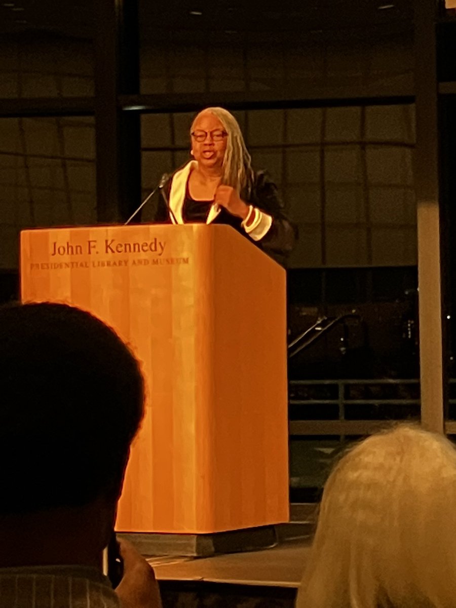 It was a great night <a href="/MassHumanities/">Mass Humanities</a> celebrating my colleague Dr. Frances Jones-Sneed with the Governor’s Award in the Humanities.  Congratulations Frances! <a href="/MCLA_EDU/">MCLA</a> @JFKLibrary