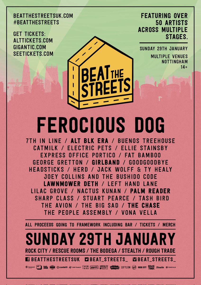 BEAT THE STREETS 2023!

We'll be playing next year with loads of great bands, get your tickets! Going to be a big one!