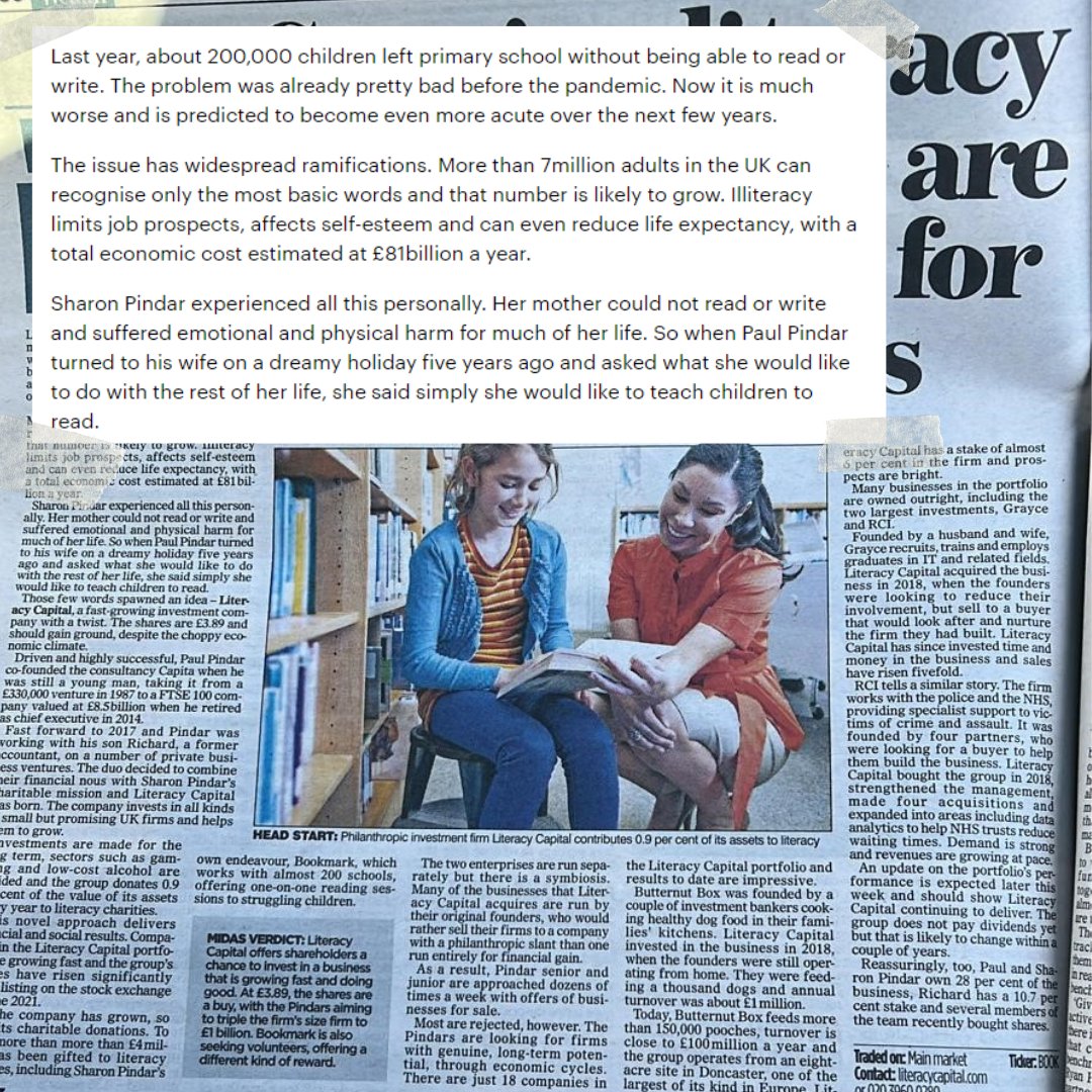 🚨Literacy support is needed in areas across the UK and you could help.

We are urgently looking for volunteers to read with children. For just one-hour a week, over a six-week programme, you could change a child's story: bookmarkreading.org/volunteer