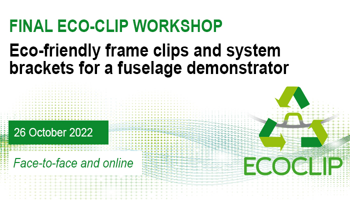 aimenct's tweet photo. 📢 Last days to register to the #ECOCLIP Workshop where we will present the results achieved within this #CleanSky2 initiative related to #recycling process of #thermoplastic #composite, #ultrasonic #welding & Cost Cycle Analysis.
+INFO➡️ https://t.co/eQWWuBeLm6
#aimenresearch https://t.co/R4jrzbvOAK