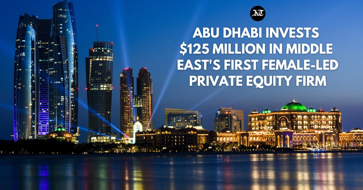 khaleejtimes's tweet photo. #AbuDhabi: The 125-million #investment, by wealth fund ADQ, will focus on medium-sized companies in the region, and the firm plans to deploy its first fund across 10 to 12 companies
https://t.co/JRchGgv4Pl
@Adq_Official #AliphCapital #MiddleEast https://t.co/qCWRt9GcTN