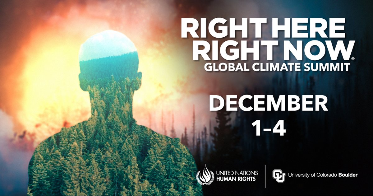 In partnership with <a href="/UNHumanRights/">UN Human Rights</a>, we’re convening human rights and climate experts for the #RHRNClimate Summit.
Want to hear from these leaders and participate in the summit from wherever you are? Virtual registration is open to all ➡️ bit.ly/3F3Qszd 
#UnitedNationsDay
