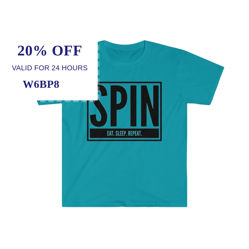 BandMomDesigns's tweet photo. Check out this product 😍 SPIN. Eat. Sleep. Repeat 6 - Color Guard - Unisex Softstyle T-Shirt 😍 starting at $ 19.99. 

Shop now 👉👉 https://t.co/EsWDcupUBb https://t.co/Z02781pAIq