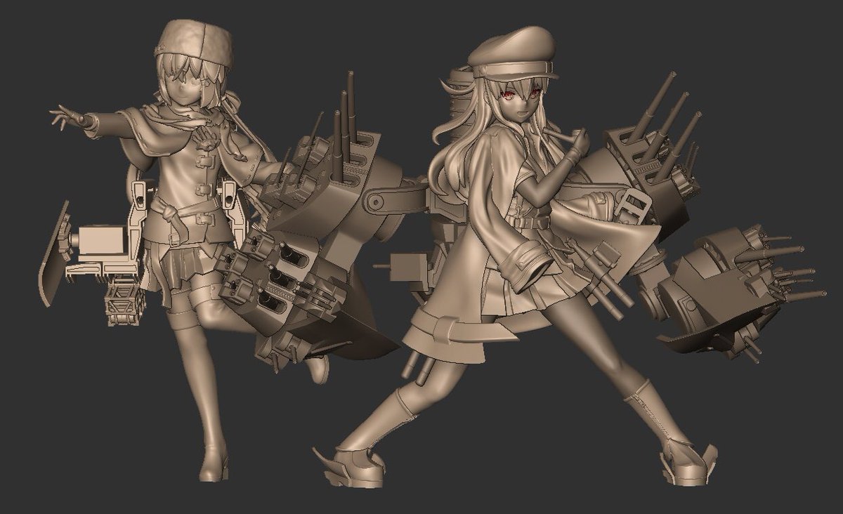 WF2023W #艦これ 1/8スケールのガングート(新作)とタシュケント(再販