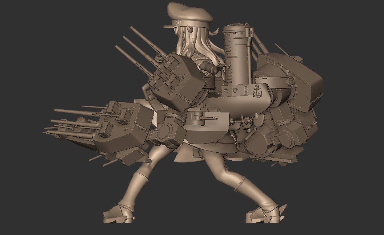 艦これ ガングート ガレージキット のぎ造船工廠@モデフェス出ます على X: 