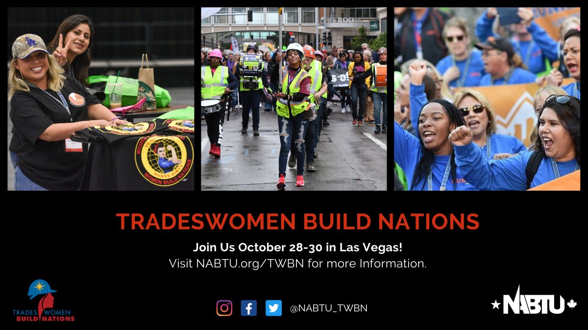 It’s officially TWBN Week 🤩🙌

Share this post if you’re going to be in Vegas this weekend showing off your union pride and solidarity!

#TWBNStrongerTogether