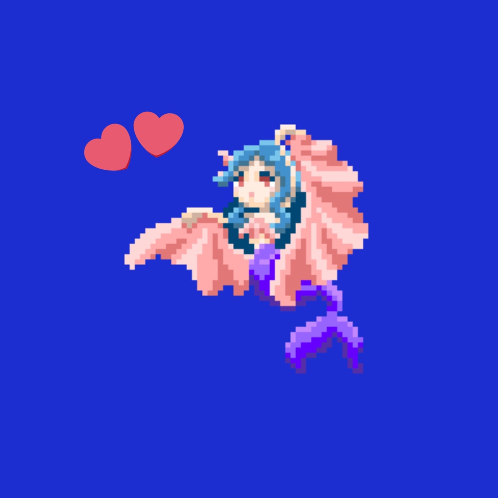 HCK0905's tweet photo. ひらひら〜♪の人魚
#pixelart
#ゲーム風 https://t.co/UDIKcssoHz