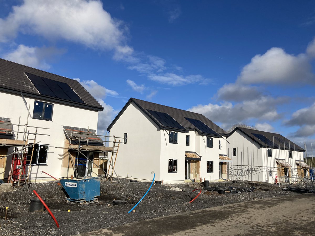 Williams homes building 13 homes for us and 10 for Anglesey council at pentraeth Anglesey. <a href="/ClwydAlyn/">ClwydAlyn</a> <a href="/WilliamsHomes_/">Williams Homes (Bala) Ltd</a> <a href="/angleseycouncil/">Isle of Anglesey County Council</a>