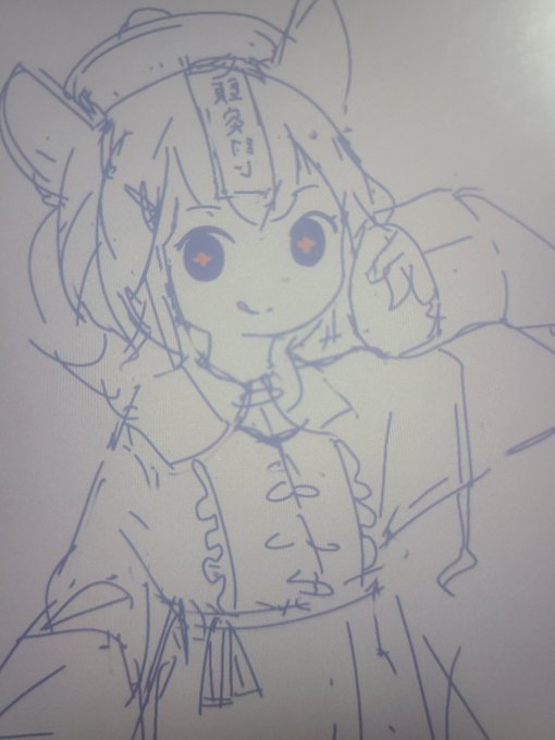 やぎさんのアイコンの子描くよハロウィン仕様で
俺の考察だけどこの子はヤギの人が学生の時に体当たりされたヤギちゃんをキャラクター化してるものだと思ってる 