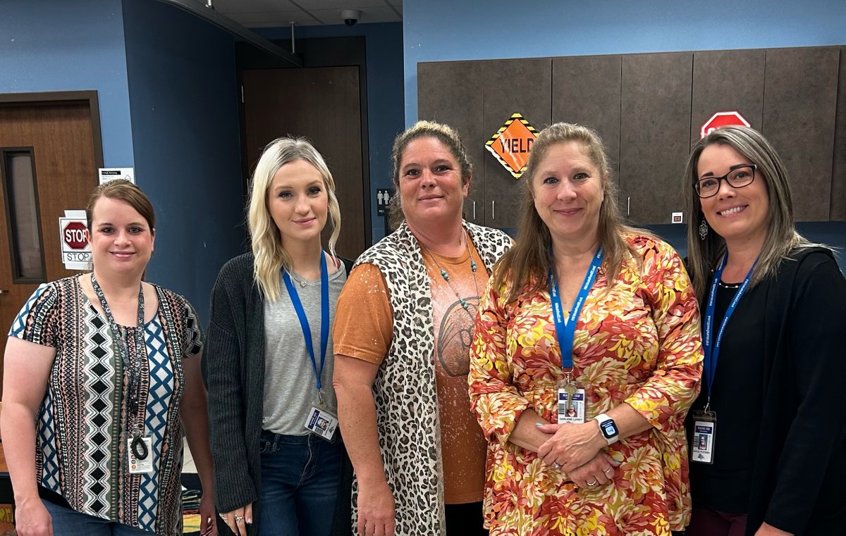 These ladies truly have a servant's heart as they care for our exceptional learners. They always have a smile on their faces and so do their students. What a great team! @ElementaryRains <a href="/rains_isd/">Rains ISD</a> #RainsSPED #WeAreWildcats