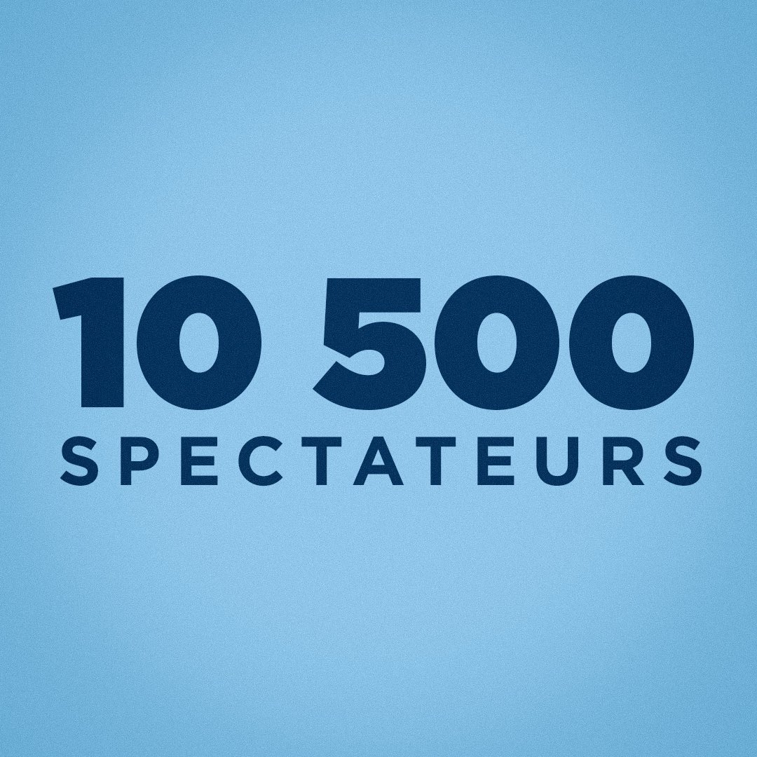 HAC_Foot's tweet photo. 𝟏𝟎 𝟓𝟎𝟎 ! 🥳

Ce soir, nous serons plus de 10 500 spectateurs à encourager les Ciel&amp;Marine face au FC Metz… on continue ? 👀

👉 https://t.co/uM2QxpDX2j https://t.co/s9YvrWVYNq