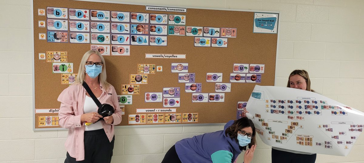 Check out the beautiful sound wall in our main floor primary hall! Can't wait to see <a href="/louisearbourfi/">Louise Arbour FI</a> grade 1s practicing their sounds as they line up! <a href="/TVDSBLiteracy/">TVDSBLiteracy</a> <a href="/TVDSBslp/">TVDSB Speech-Language Pathology Services</a> #LearnToRead #SoundWall