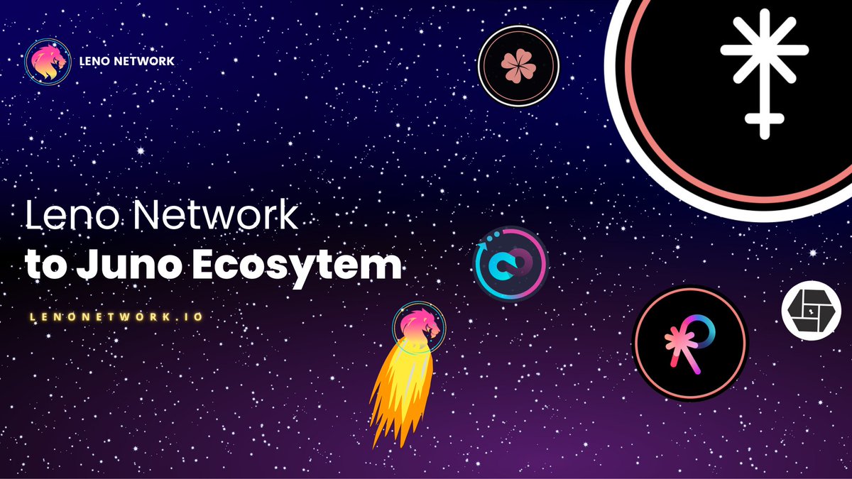 Missed APTOS? 

🪂🪂🪂Don't sleep on $LENO airdrop🪂🪂🪂

<a href="/LenoNetwork/">Lenø Netwørk ☢️⚛️</a> announced airdrop to $JUNO stakers🎁

You are eligible if you staked > 10 $JUNO 
📸Snapshot date: October 24th (TODAY!!!)
📅Claim date: Q4 2022👇
