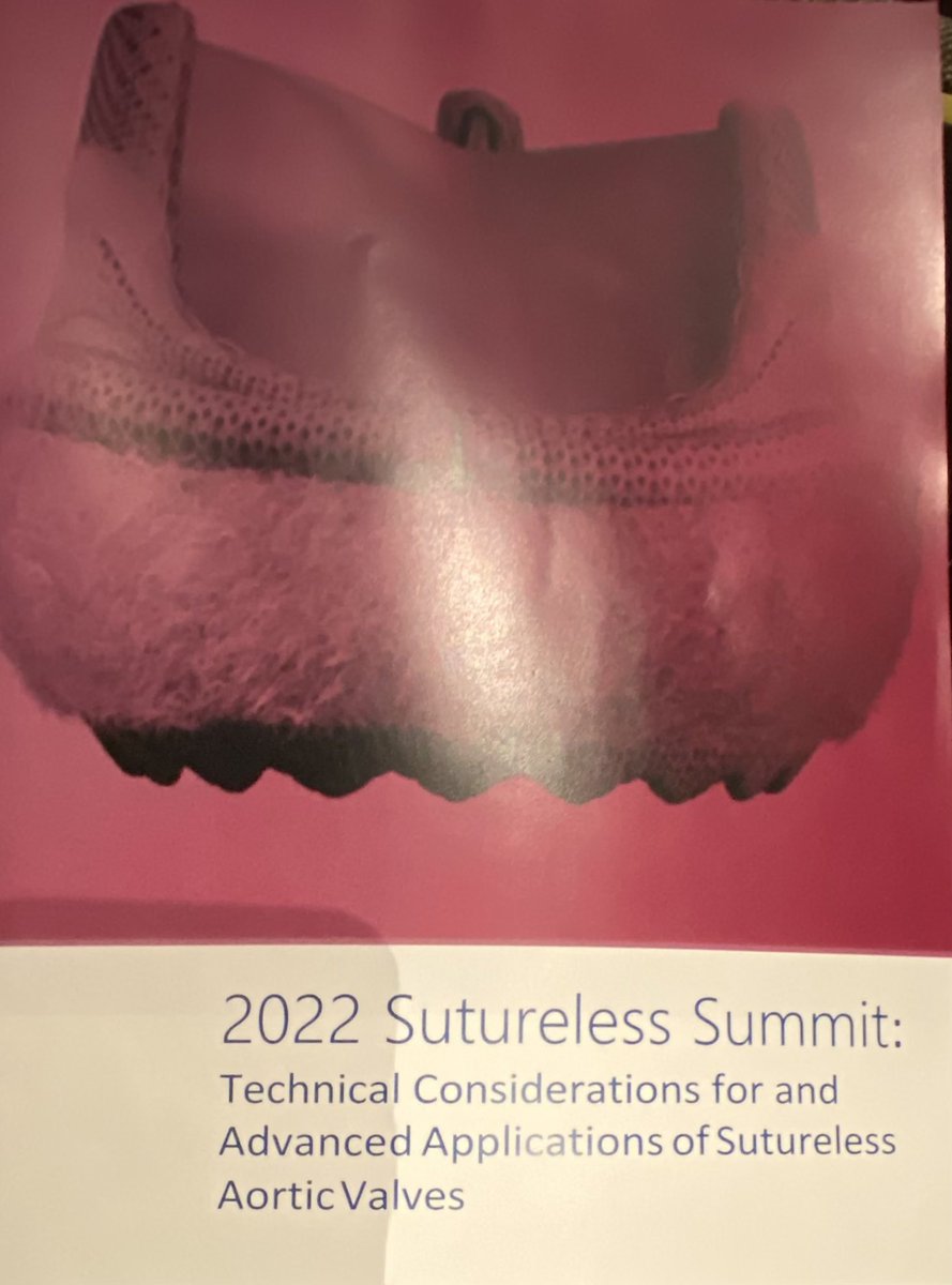 obieze_nwanna_n's tweet photo. Live implantation of a Perceval aortic valve by Dr. Dennis Bouchard et Al (Montreal) at the 2022 Sutureless Summit at Maine Medical Center @MaineMed 

Great session. https://t.co/Ad8pFkSjWZ