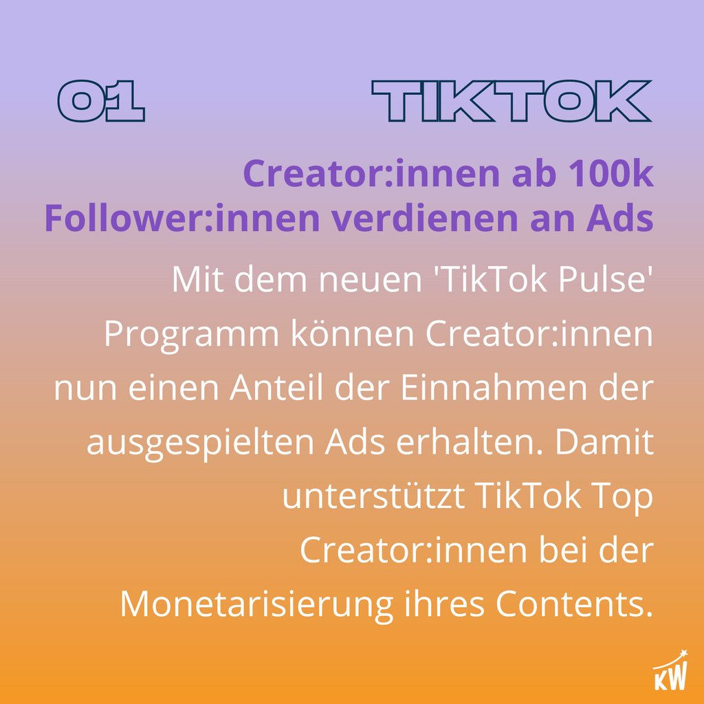 klickwunder's tweet photo. Diese Woche haben wir endlich wieder die aktuellen Social Media News für euch! 🚀⁠

Folgt uns für daily Updates aus der PPC und Social Media Welt 🌐

#klickwunder #berlin #performancemarketing #socialmedianews  #tiktok #instagram #linkedin https://t.co/rpDBZABKVv