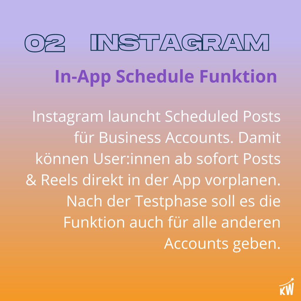 klickwunder's tweet photo. Diese Woche haben wir endlich wieder die aktuellen Social Media News für euch! 🚀⁠

Folgt uns für daily Updates aus der PPC und Social Media Welt 🌐

#klickwunder #berlin #performancemarketing #socialmedianews  #tiktok #instagram #linkedin https://t.co/rpDBZABKVv