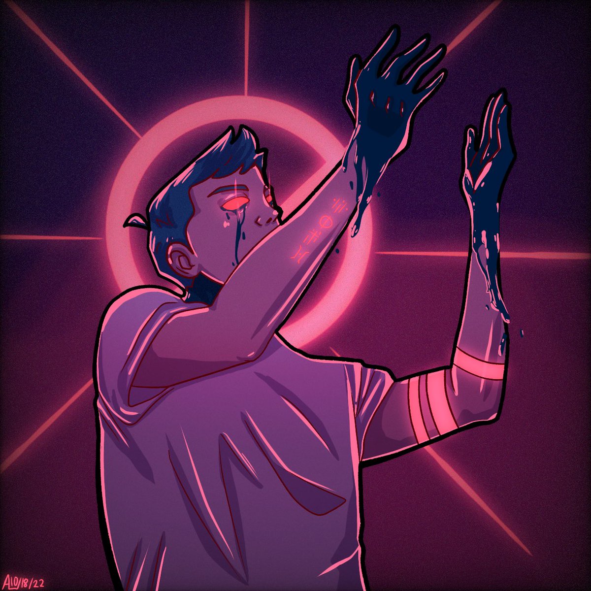 TiredCorvid07's tweet photo. Please use discretion
After like a year of trying and failing to draw message man art, I finally got out of my comfort zone and drew this and now I’m posting it! :)
~ 🏷️ ~
#cliqueart #art #artbythecliquetober #twentyonepilots #fanart #tylerjoseph #messageman #digitalart https://t.co/s3kFz3PJeS