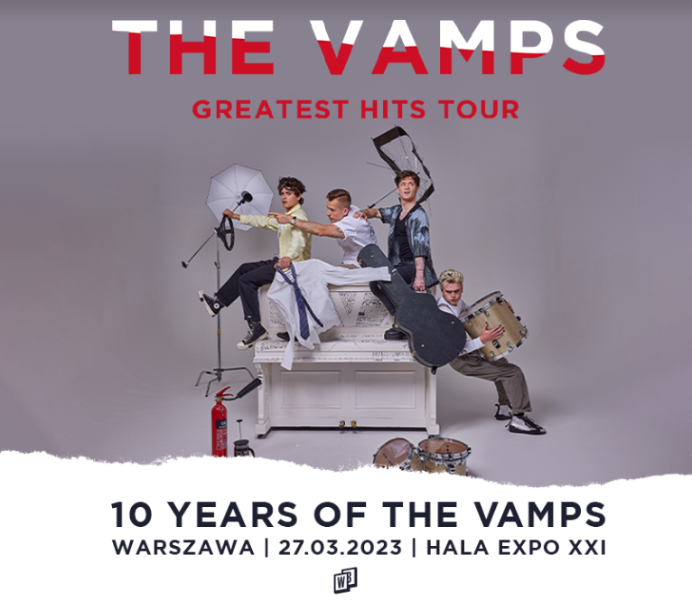 Going_MORE's tweet photo. The Vamps ruszają z trasą koncertową. W planach mają zagrać swoje największe hity, a my mamy bilety na koncert w Warszawie!
Łapcie, póki są: https://t.co/etCvjactgp
#10yearsofthevamps #thevamps #Vampettes https://t.co/uaEWRQITSl