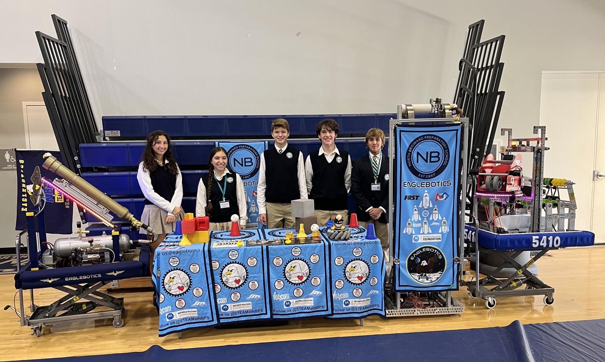 NBPS Eaglebotics (@eaglebotics) on Twitter photo This week, Eaglebotics welcomed the next generation of <a href="/NBPSEagles/">North Broward Prep</a> at the Open House! We had great time discussing our team efforts and connecting with future engineers. #omgrobots This week, Eaglebotics welcomed the next generation of <a href="/NBPSEagles/">North Broward Prep</a> at the Open House! We had great time discussing our team efforts and connecting with future engineers. #omgrobots