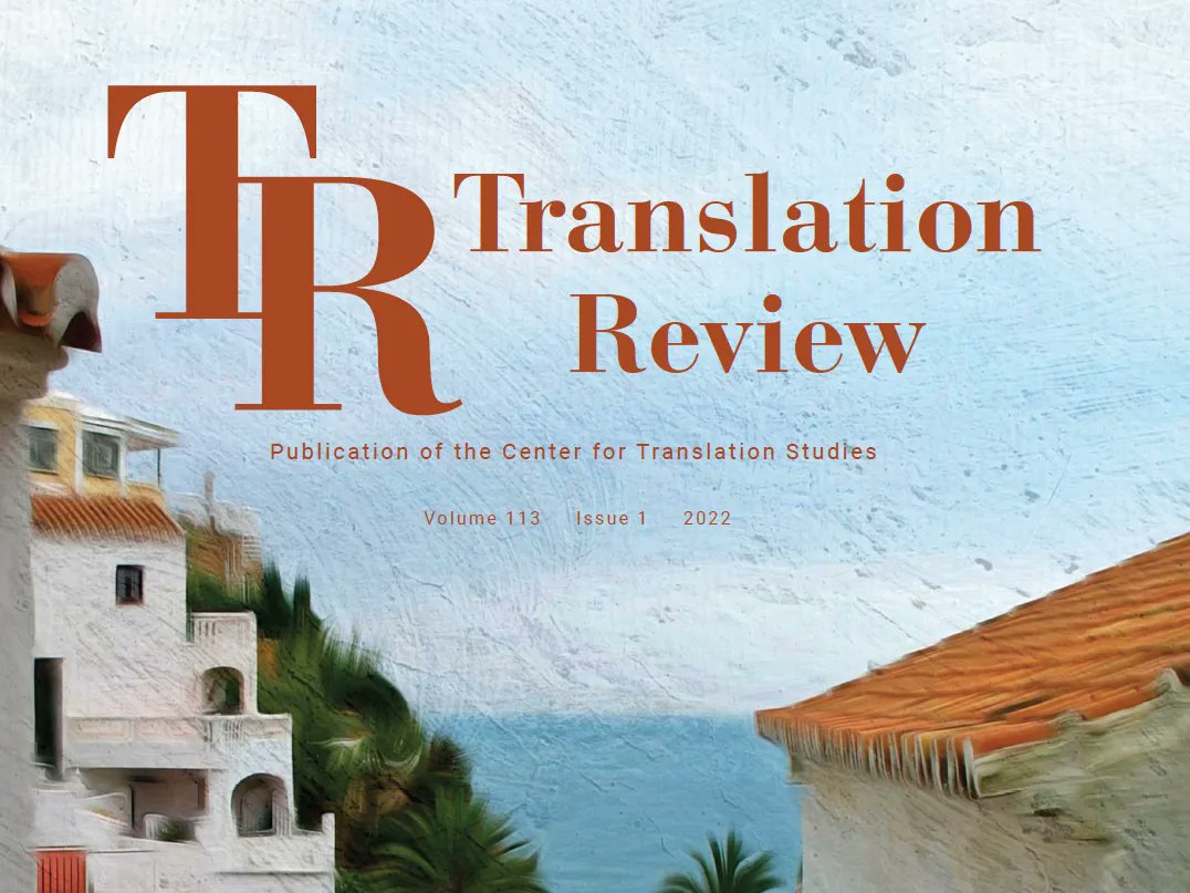 utdtranslation1's tweet photo. TR 113 is online now - check it out: https://t.co/rUqSNp5NRS
@UT_Dallas @utdallasarts
#translation #translationreview https://t.co/u2rF5mDeFH
