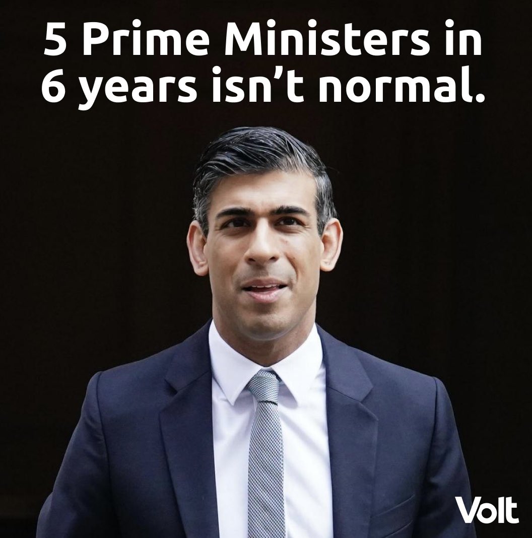 Brexit caused 4 other Prime Ministers to resign. 

<a href="/RishiSunak/">Rishi Sunak</a>, will you be next? Or will you finally accept Brexit doesn’t work and help fix Britain? 

#RishiSunak #Brexit