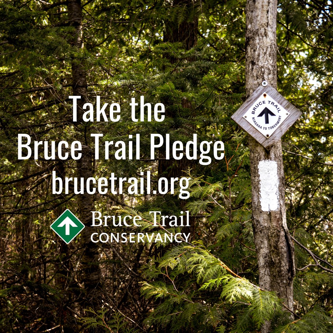 TO_Bruce_Trail's tweet photo. If you love the Bruce Trail, take part in the third annual #BruceTrailPledge. You will receive a new Bruce Trail pledge button and a chance to earn some really cool BTC swag. The October campaign ends on Friday. Learn more at https://t.co/rlqlCHoTD6
@BruceTrail_BTC
#hiking https://t.co/Shwlgydjvl