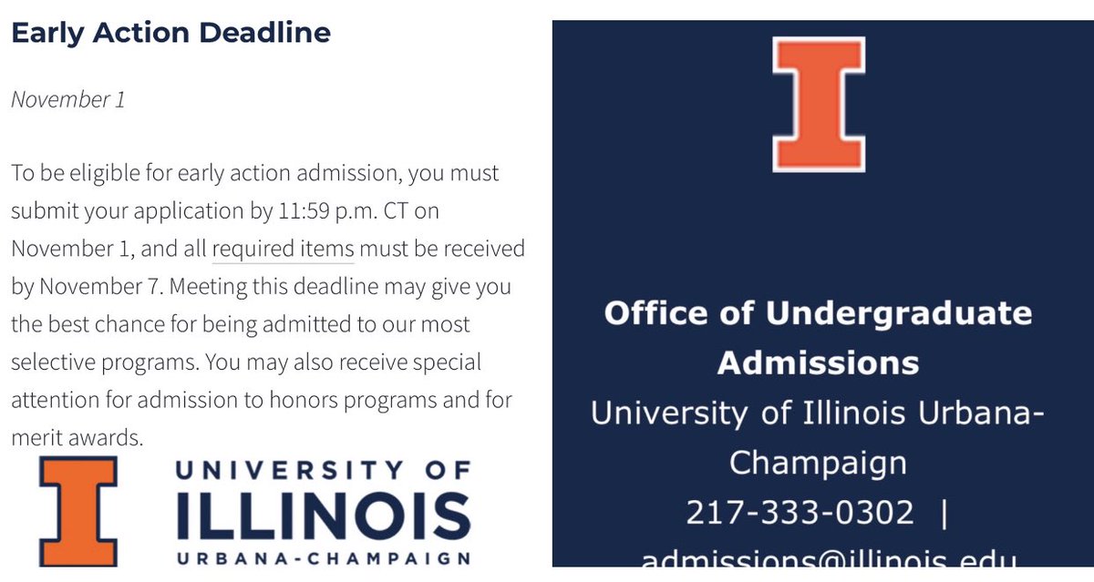 Using the <a href="/CommonApp/">Common App</a> to apply to <a href="/UofIllinois/">University of Illinois</a>? Remember that your file is not complete until you submit the SRAR (self reported academic record) through the MyIllini portal. Access will be sent to you after submitting your common app. Apply this week! Don’t wait!