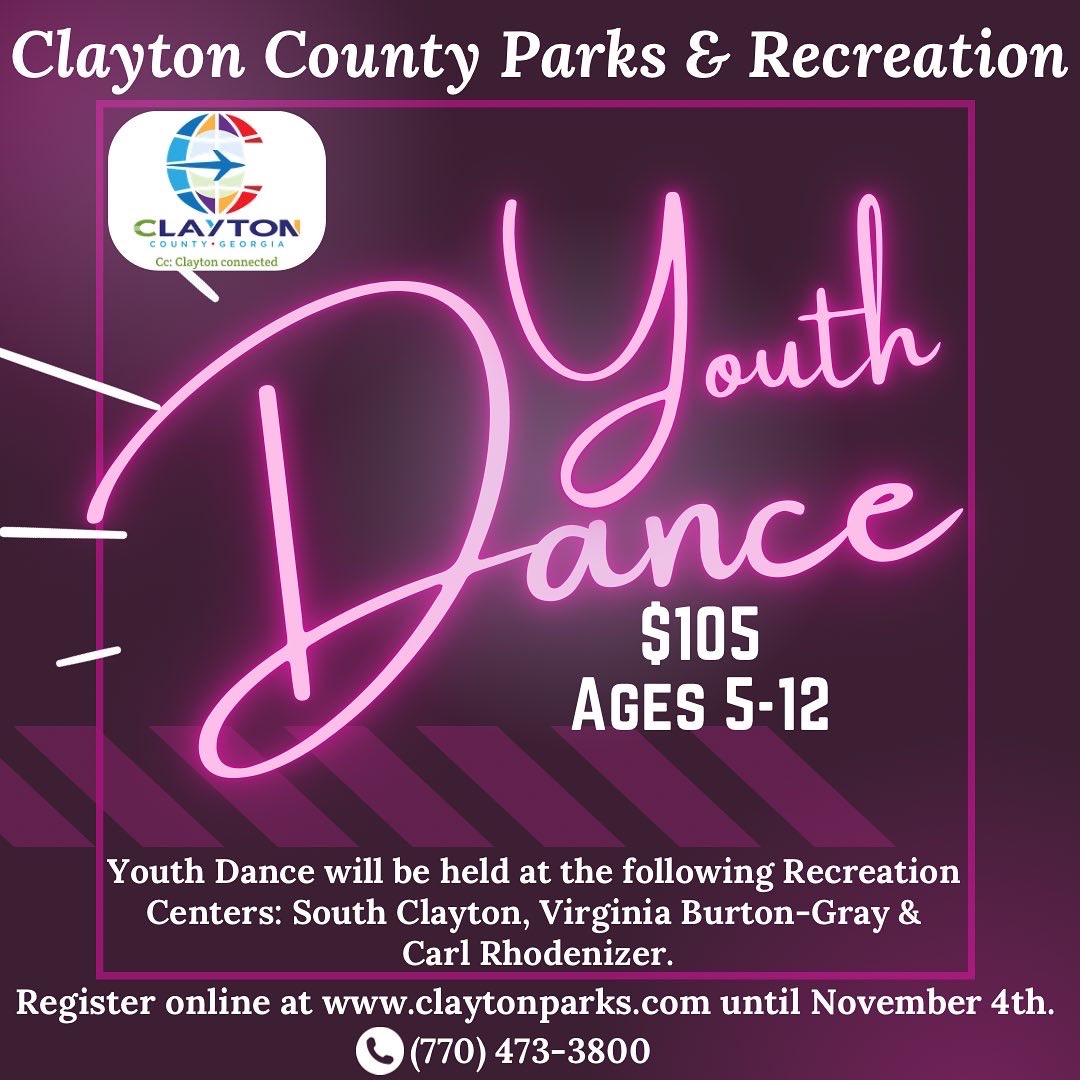 Register today! claytonparks.com
