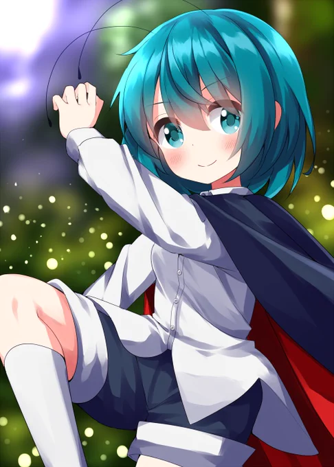 #深夜の真剣お絵描き60分一本勝負 リグル・ナイトバグ 