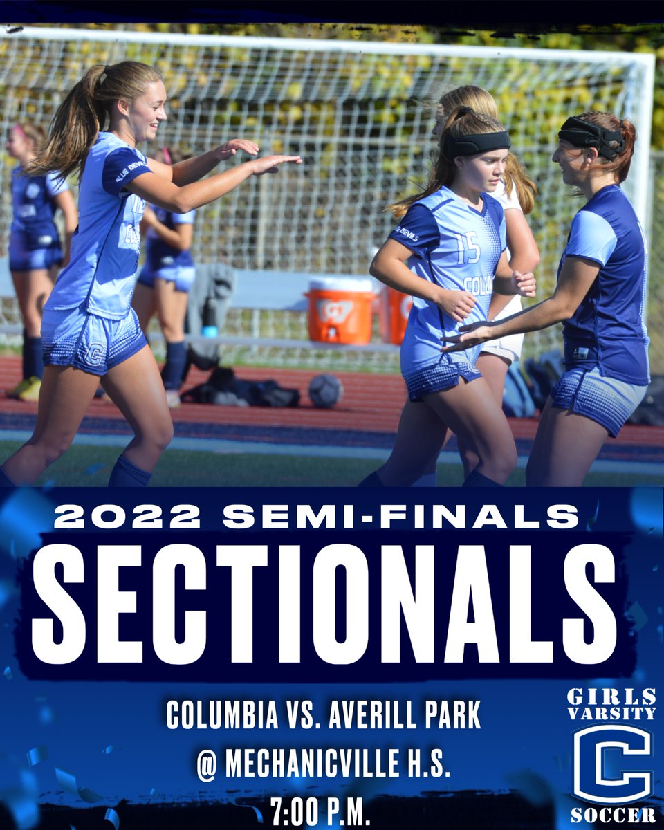 Girls Soccer Sectional Semi-Finals @ 7:00pm!