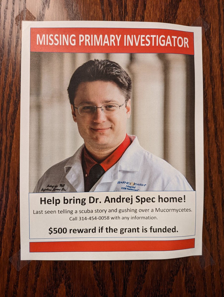 FungalDoc's tweet photo. I think that my research staff is trying to tell me I have been traveling too much. At least they are subtle about it. #IDWeek22 https://t.co/vo3liuJq0y