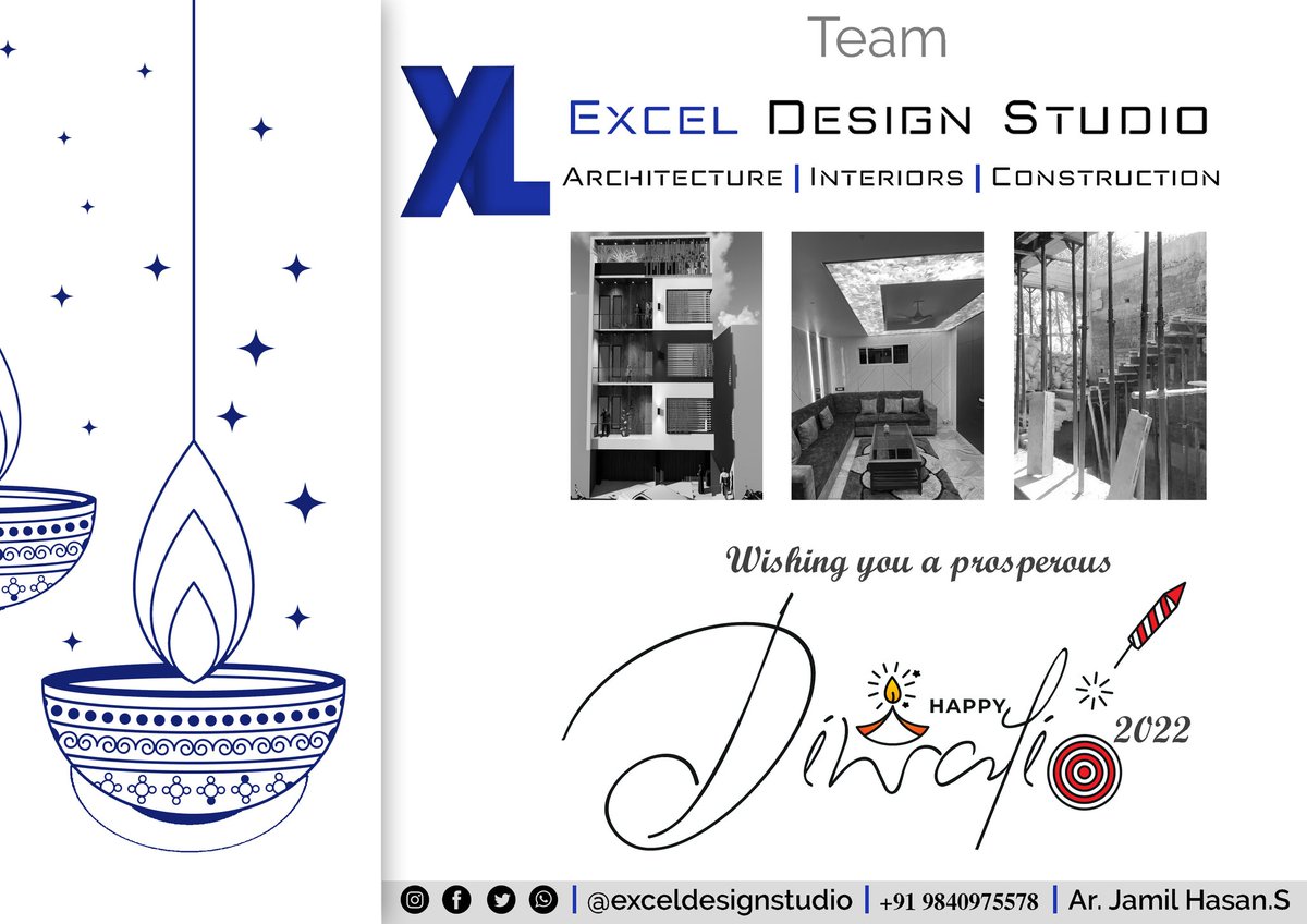 excel_studio's tweet image. May this Diwali fill up your homes with the light of joy and laughter !! #happydiwali2022
#exceldesignstudio #exceldesign
#diwali2022 #diwaliwishes #celebrationdiwali #chennaidiwali #safediwali #diwalidecorations #diwalioffice #architects #chennaiarchitects #interiordesign