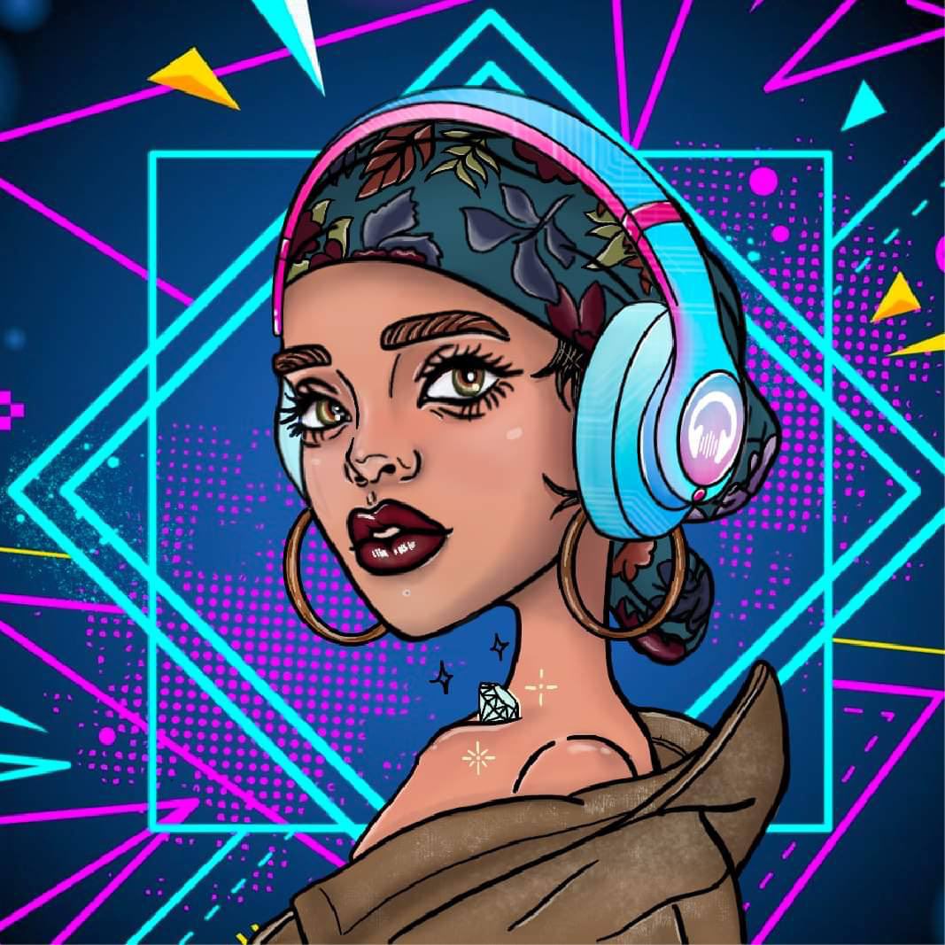 Listenify_io's tweet photo. Guess who is she? A Barbados singer, billionaire who has millions of fans around the world 💎💎💎

The creation process of  #LISTENIFY #NFT. Much more surprise from our NFT collection will be demonstrated 

You want it? You join us, you get it 🔥
Give ❤️&amp; RT if you want more🤩 https://t.co/cCFNzccEnt