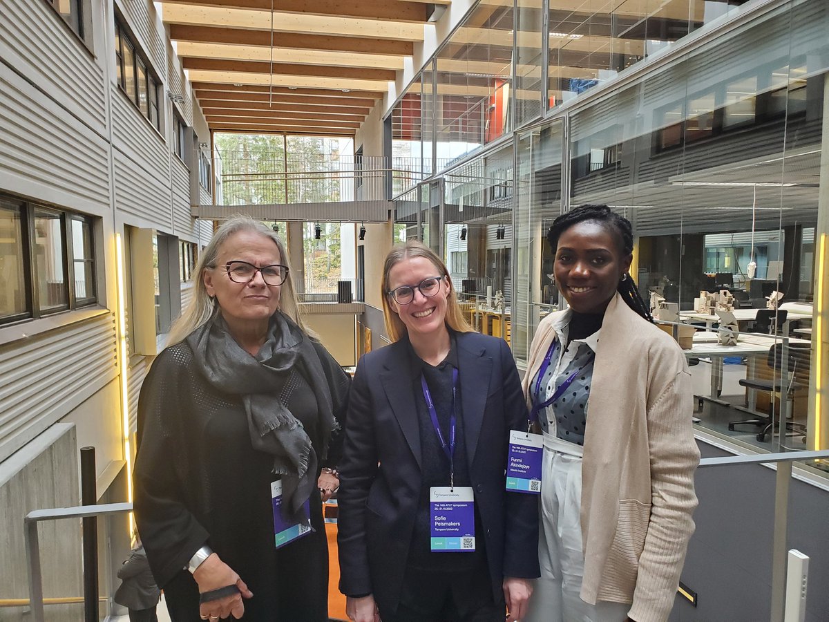 funmiakin_'s tweet image. It was a success at the ATUT symposium 2022. I had the opportunity to share my thoughts on brain health &amp;amp; the built environment. Thanks to my co-author &amp;amp; teacher Dr. @ArkkitHelena and the organizers of ATUT 22 #MakingAmends
@GBHI_Fellows